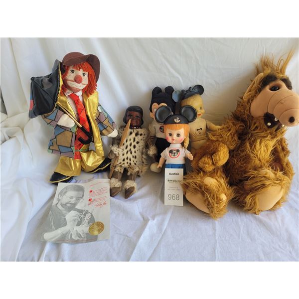 Vintage Ron Lee Clown & Micky Mouse A