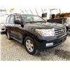 Image 8 : 0B -- 2008 TOYOTA LAND CRUISER, BLACK, 183535 MILES KMS, FOUR WHEEL DRIVE,