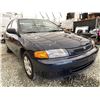 Image 8 : 27 -- 1997 MAZDA PROTEGE, BLUE,  KMS, FRONT WHEEL DRIVE,