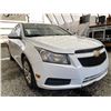 Image 8 : 263 -- 2014 CHEVROLET CRUZE LT, WHITE, 152788 KMS TMU, FRONT WHEEL DRIVE