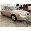 Image 8 : 11 -- 2001 TOYOTA CAMRY, GOLD, 136573 MILES, FRONT WHEEL DRIVE