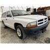 Image 8 : 154 -- 2002 DODGE DAKOTA, WHITE, 99877 KMS "NO RESERVE"