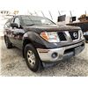 Image 8 : 2007 NISSAN FRONTIER, BLACK, 156841 MILES, 4X4