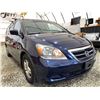 Image 8 : 2005 HONDA ODYSSEY, BLUE, 294928 KMS, FRONT WHEEL DRIVE,  NO DESIGNATIONS