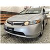 Image 2 : 2008 HONDA CIVIC, SILVER, 196543 KMS, FRONT WHEEL DRIVE