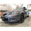 Image 2 : 2008 MAZDA 3, GREY, 316608 KMS, FRONT WHEEL DRIVE,  NO DESIGNATIONS