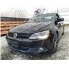 Image 2 : 2013 VOLKSWAGEN JETTA, BLACK, 161156 KMS, FRONT WHEEL DRIVE,  NO DESIGNATIONS