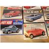 Image 2 : 401 -- 12 COLLECTABLE REVELL, AND AMT CLASSICS MODEL KITS (LAMBORGHINI DIABLO, BEL AIR 409, AND MORE