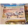 Image 3 : 407 --  COLLECTABLE REVELL, AURORA AND MONOGRAM MILITARY VEHICLE MODEL KITS, FIGHTERS JETS, TANKS AN