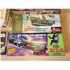 Image 5 : 407 --  COLLECTABLE REVELL, AURORA AND MONOGRAM MILITARY VEHICLE MODEL KITS, FIGHTERS JETS, TANKS AN