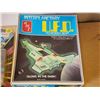 Image 5 : 413 -- UFO MODEL KIT, STAR TREK NEXT GENERATION COLLECTABLE FIGURES, ROYAL KISMET BOARD GAME AND MOR