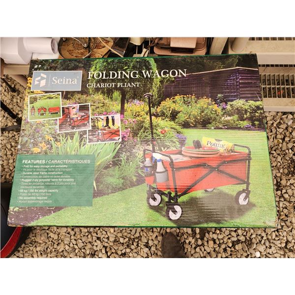 430 -- COLLAPSIBLE FOLDING WAGON(NO ASSEMBLY REQUIRED)