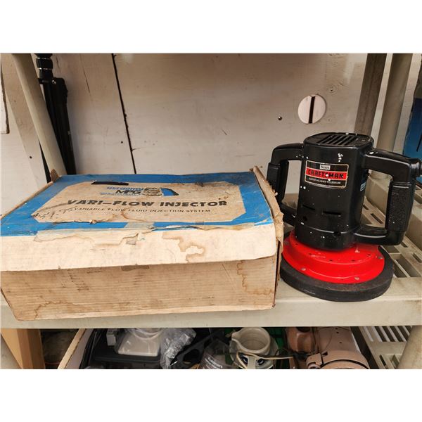 431 -- VARIABLE FLOW FLUID INJECTION SYSTEM AND CRAFTSMEN BUFFER/POLISHER