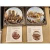 Image 5 : 432 -- LARGE COLLECTION OF COLLECTABLE HAND PAINTED PLATES(CHRISTIAN BELL PORCELAIN TRAIN PLATES, AN