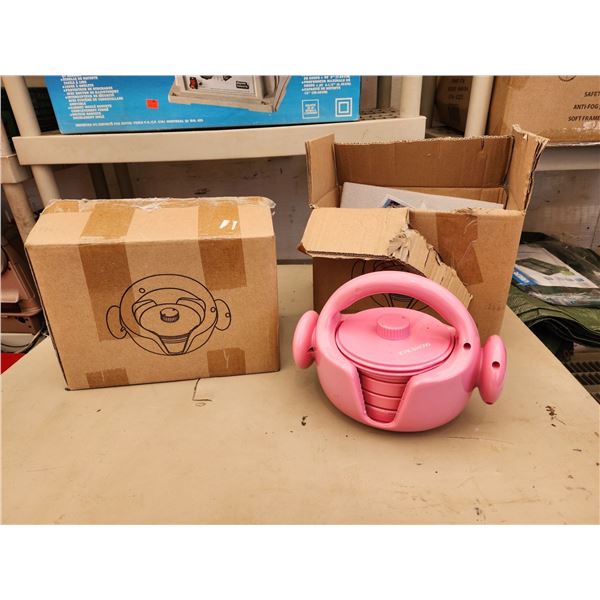 442 -- PAIR OF ADJUSTABLE WEIGHT KETTLE BELLS