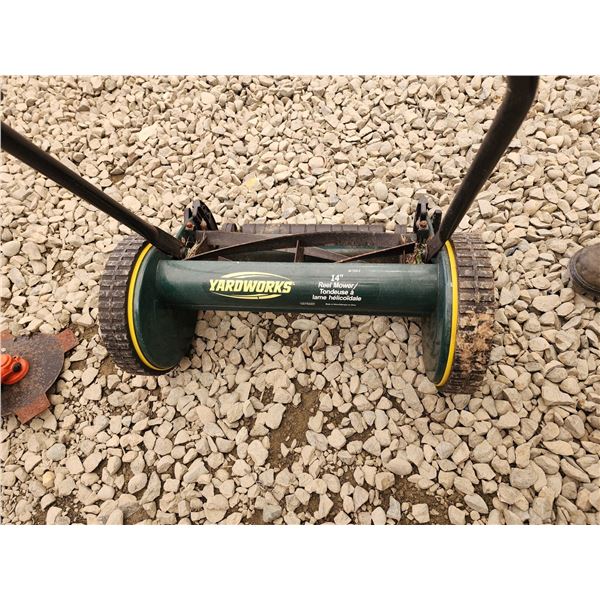 449 -- YARDWORKS REEL MOWER AND CRAFTSMEN CULTIVATOR