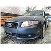 Image 2 : 2007 AUDI A4, GREY, 206496 KMS, ALL WHEEL DRIVE