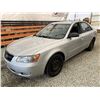 Image 3 : 2008 HYUNDAI SONATA, SILVER, 245508 KMS, FRONT WHEEL DRIVE