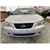 Image 5 : 2008 HYUNDAI SONATA, SILVER, 245508 KMS, FRONT WHEEL DRIVE
