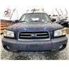 Image 5 : 2005 SUBARU FORESTER, BLUE, 259436 KMS, ALL WHEEL DRIVE,  NO DESIGNATIONS