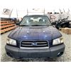 Image 6 : 2005 SUBARU FORESTER, BLUE, 259436 KMS, ALL WHEEL DRIVE,  NO DESIGNATIONS