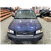 Image 7 : 2005 SUBARU FORESTER, BLUE, 259436 KMS, ALL WHEEL DRIVE,  NO DESIGNATIONS