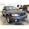 Image 8 : 2005 SUBARU FORESTER, BLUE, 259436 KMS, ALL WHEEL DRIVE,  NO DESIGNATIONS