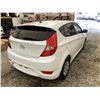 Image 15 : 2015 HYUNDAI ACCENT, WHITE, 119393 KMS, FRONT WHEEL DRIVE,  REBUILT STATUS