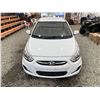 Image 7 : 2015 HYUNDAI ACCENT, WHITE, 119393 KMS, FRONT WHEEL DRIVE,  REBUILT STATUS