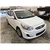 Image 9 : 2015 HYUNDAI ACCENT, WHITE, 119393 KMS, FRONT WHEEL DRIVE,  REBUILT STATUS