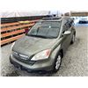 Image 4 : 2008 HONDA CRV, GREEN, 332630 KMS, FOUR WHEEL DRIVE,  NO DESIGNATIONS