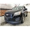 Image 2 : 2016 CHEVROLET TRAX, BLACK, 176257 KMS, FRONT WHEEL DRIVE,  NO DESIGNATIONS
