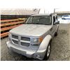 Image 3 : 2010 DODGE NITRO, SILVER, 298889 KMS, FOUR WHEEL DRIVE,  NO DESIGNATIONS