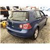 Image 15 : 2009 VW GOLF, BLUE, 59669 KMS, FRONT WHEEL DRIVE,  "NO RESERVE!!!"