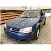 Image 3 : 2009 VW GOLF, BLUE, 59669 KMS, FRONT WHEEL DRIVE,  "NO RESERVE!!!"