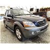 Image 8 : 2008 KIA SORENTO, BLUE, 163340 KMS, 4X4,  NO DESIGNATIONS