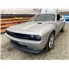 Image 3 : 2009 DODGE CHALLENGER RT, SILVER, 74960 KMS, REAR WHEEL DRIVE