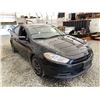 Image 9 : 2013 DODGE DART, BLACK, 210501 KMS, FRONT WHEEL DRIVE,  NO RESERVE!!
