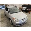 Image 10 : 2007 HYUNDAI ACCENT, SILVER, 215909 KMS, FRONT WHEEL DRIVE, "NO RESERVE!!!"