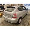 Image 15 : 2007 HYUNDAI ACCENT, SILVER, 215909 KMS, FRONT WHEEL DRIVE, "NO RESERVE!!!"