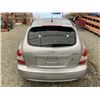 Image 19 : 2007 HYUNDAI ACCENT, SILVER, 215909 KMS, FRONT WHEEL DRIVE, "NO RESERVE!!!"