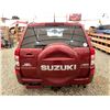 Image 18 : 2008 SUZUKI GRAND VITARA, RED, 325640 KMS, 4X4,  NO DESIGNATIONS