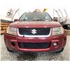 Image 5 : 2008 SUZUKI GRAND VITARA, RED, 325640 KMS, 4X4,  NO DESIGNATIONS