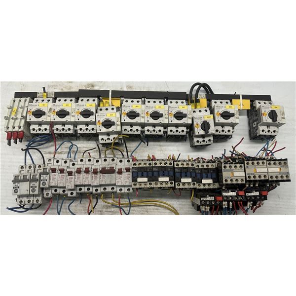 Lot of Misc. Moeller, Allen Bradley, FAZ, & Telemecanique Items