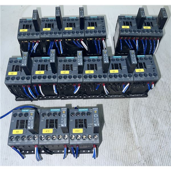 Lot of (15) Siemens Contactors