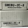 Image 8 : Lot of (12) Automation Direct #GMCBU-2C-8 Miniature Circuit Breakers