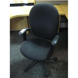 Black Multi Lever Hiback Task Chair