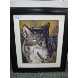 Framed Print 'wolf'