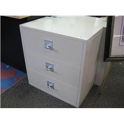 Fireproof 3 Drw. Lateral File Cabinet