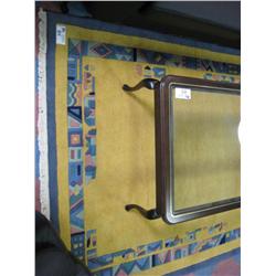 7'3" X 5'3" Wool Area Rug